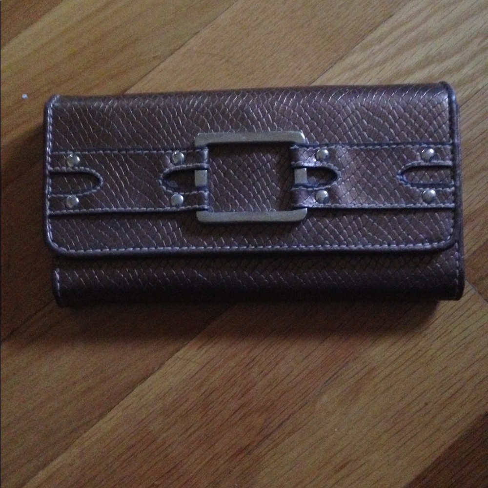 Bronze color wallet
